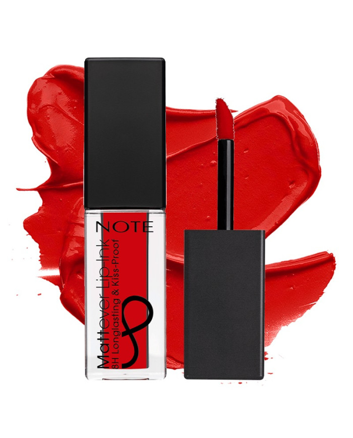 NOTE Mattever Lip Ink 13 – Dating Red | Rouge à lèvres liquide mat intense