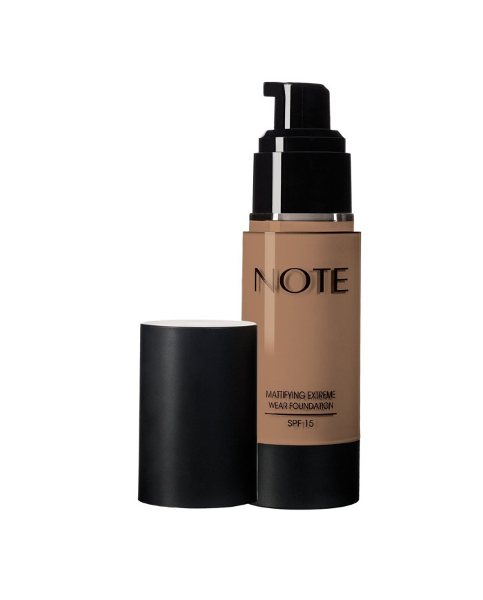 NOTE Mattifying Extreme Wear Foundation Pump 102 – Warm Almond | Fond de teint mat longue tenue