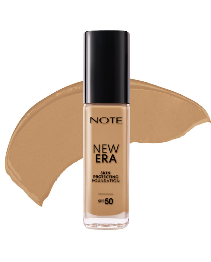 NOTE New Era Skin Protecting Foundation 180 Dark Honey – Fond de Teint SPF 50 Hydratant