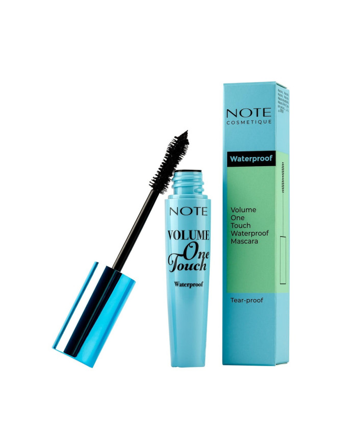 Note Volume One Touch Waterproof Mascara – Noir Intense | Mascara Waterproof Volume & Longueur