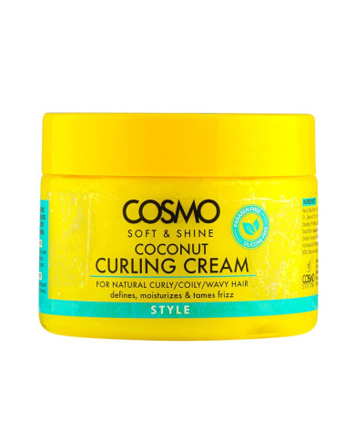Coconut Curling Cream Style 325g – Crème Boucles Cheveux Bouclés Tunisie