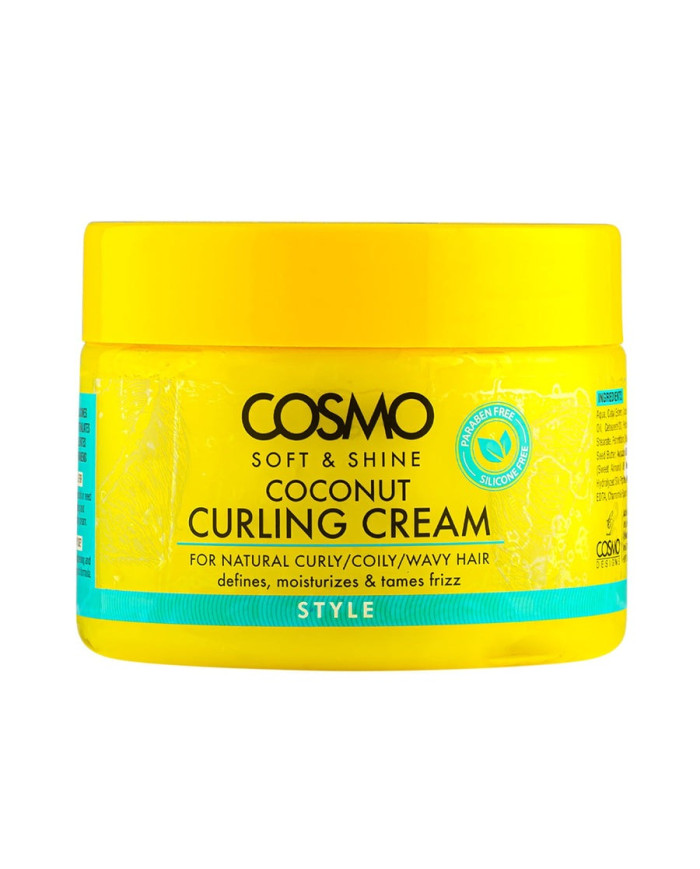 Coconut Curling Cream Style 325g – Crème Boucles Cheveux Bouclés Tunisie
