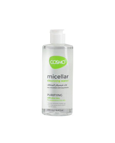 Purifying Micellar Cleansing Water 200ML – Eau Micellaire Tunisie