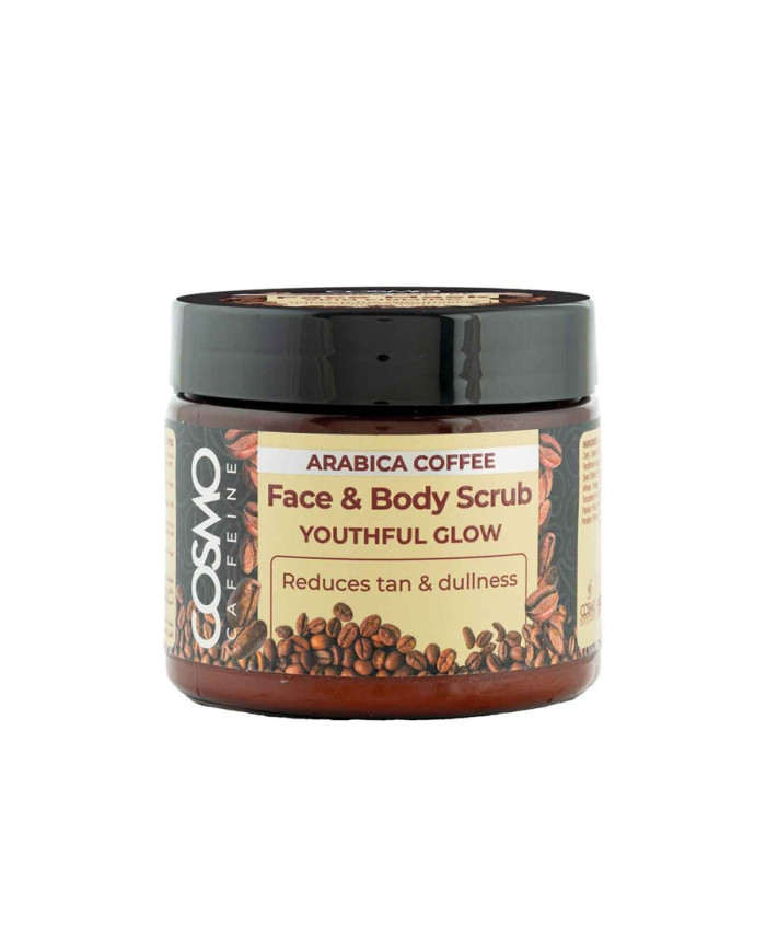 COSMO Arabica Coffee Face & Body Scrub 325G – Gommage Visage & Corps Tunisie
