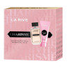 Coffret La Rive Charisme Femme – Eau de Parfum 90ml + Gel Douche 100ml | Inspiré Prada Paradoxe Tunisie