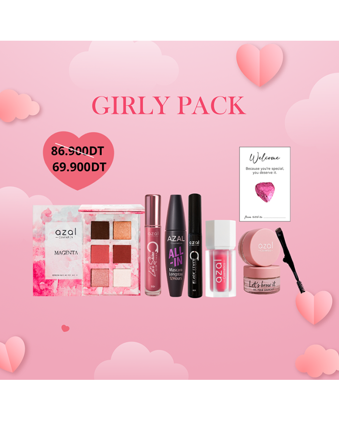 Azal Girly Pack – Coffret Maquillage Complet