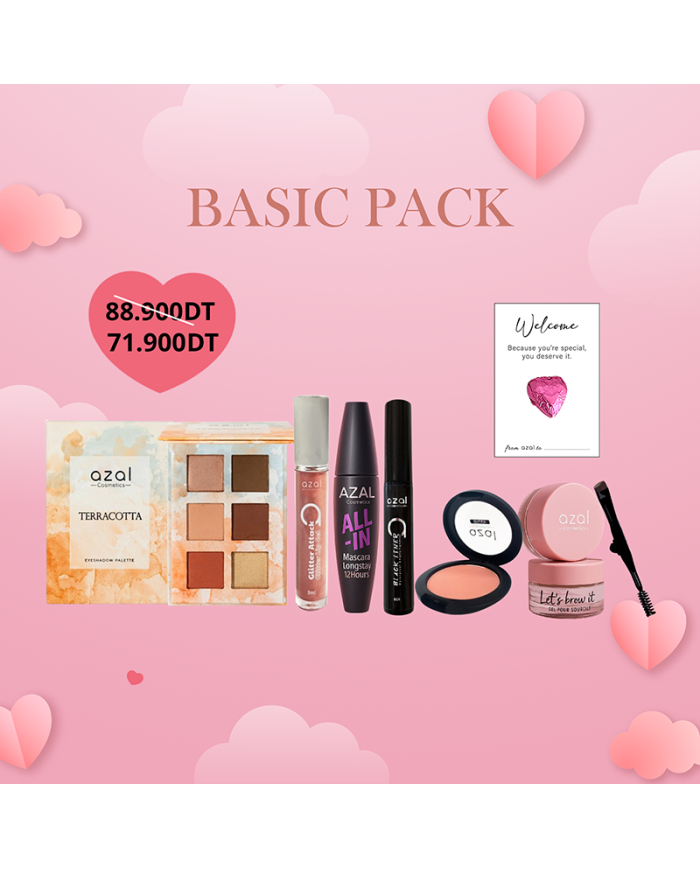 Azal Basic Pack – Essentiels Maquillage Naturel