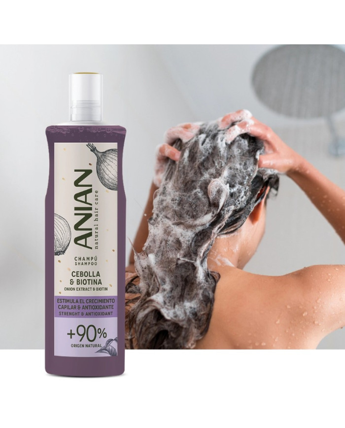 Anian Shampoing Oignon & Biotine 400ml