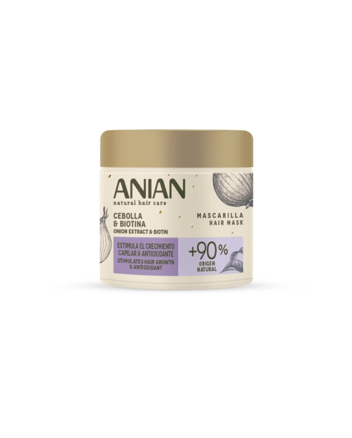 ANIAN Masque Oignon & Biotine 350ml – Cheveux Fragiles