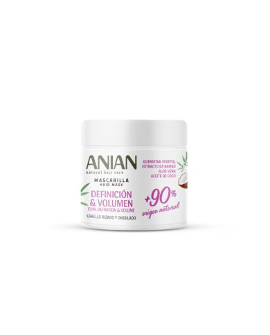 ANIAN Masque Définition & Volume 350ml – Cheveux Bouclés
