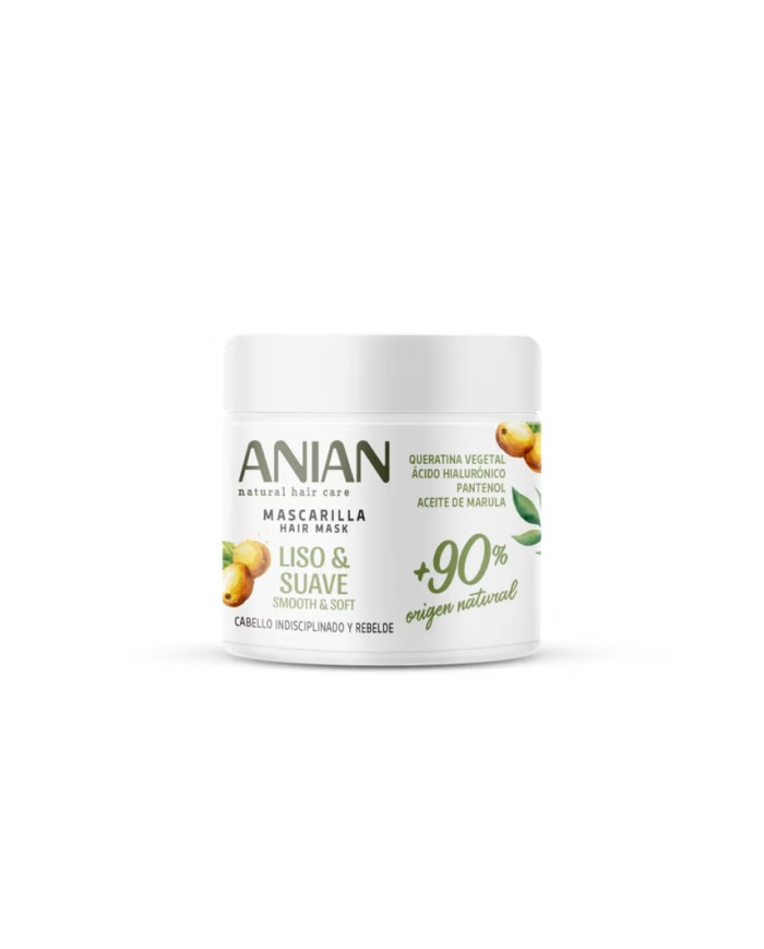 ANIAN Masque Lisses & Doux 350ml – Cheveux Cassants