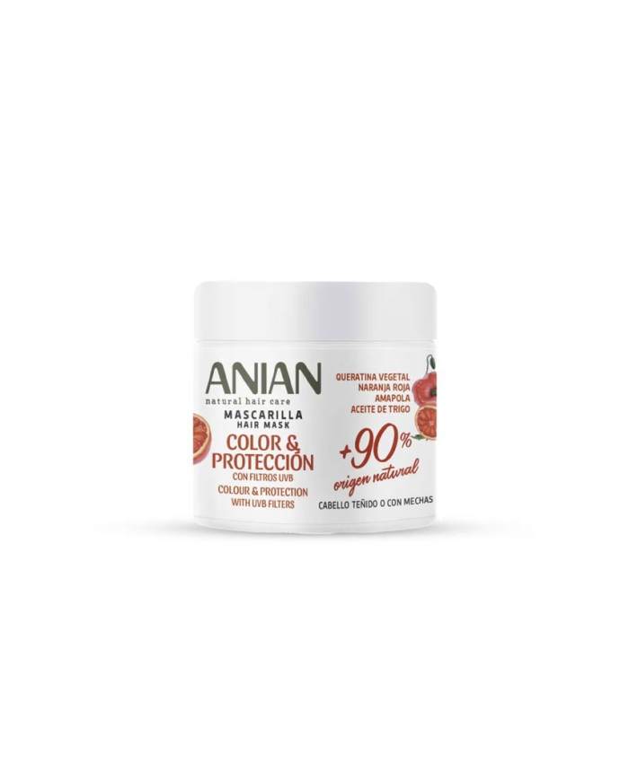ANIAN Masque Couleur & Protection 350ml - Cheveux Colorés Protégés