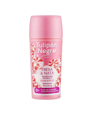 Tulipan Negro Stick Fresa Nata 60ML – Déodorant Fraise Gourmand Longue Durée | Tunisie