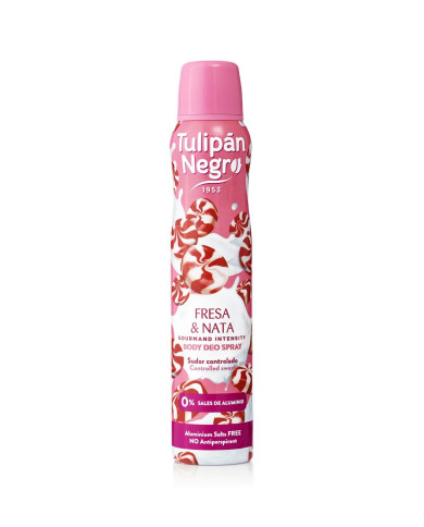 Tulipan Negro Déodorant Spray Fresa Nata 200ML – Déodorant Gourmand Fraise | Tunisie