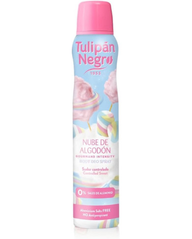 Tulipan Negro Déodorant Spray Nube de Algodón 200ML – Déodorant Coton Doux | Tunisie