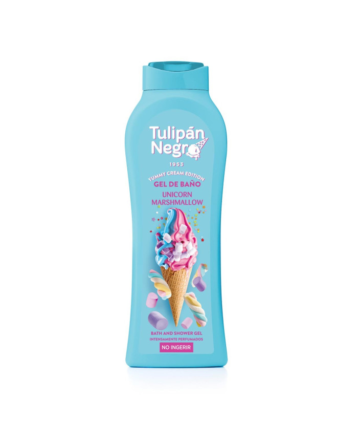 Tulipan Negro Gel Douche Unicorn Marshmallow 650ML – Parfum Sucré & Douceur | Tunisie