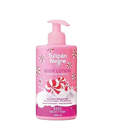 Tulipan Negro Body Lotion Fresa Nata 400ML – Hydratante & Parfum Gourmand | Tunisie