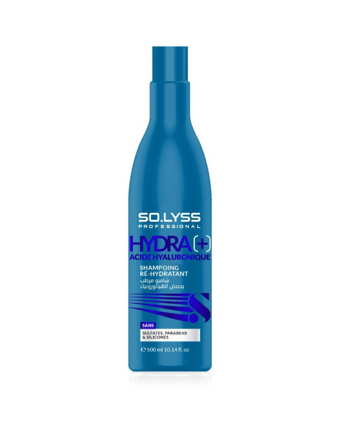 Shampoing Hydra+ Solyss Acide Hyaluronique 500ml