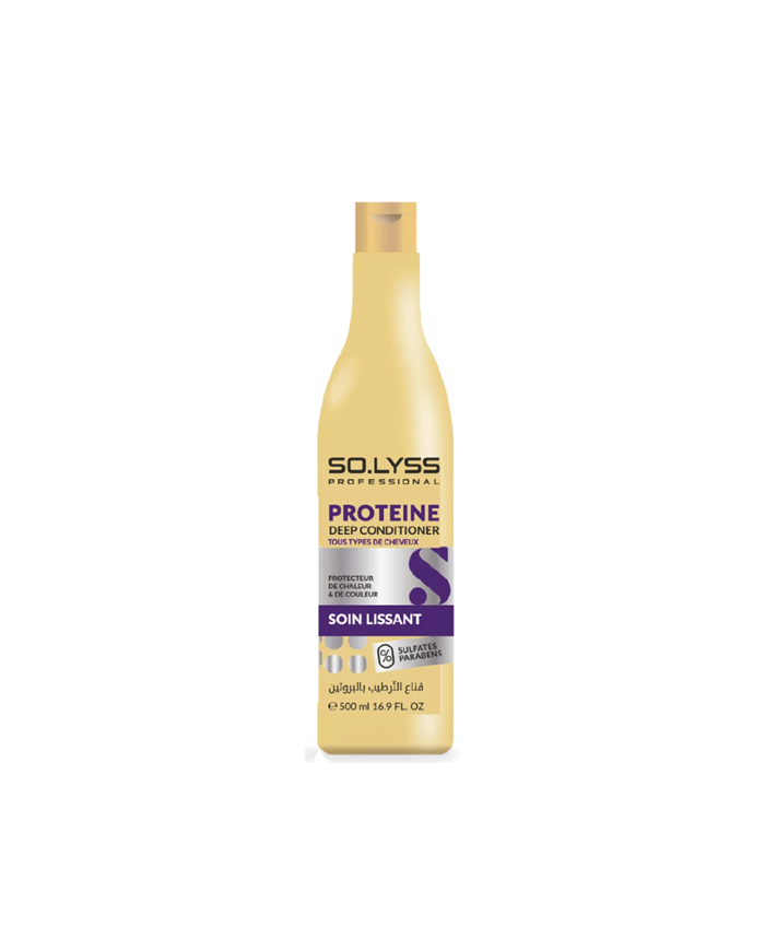 Solyss Deep Conditioner Protéine 500ml - Soin Lissant