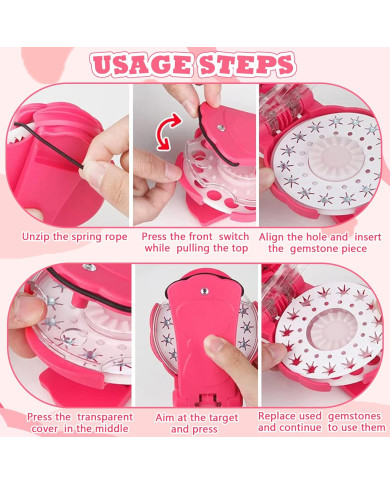 Machine à Strass Blinger + Peigne Coloration Cadeau