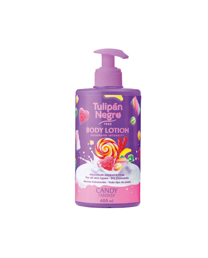 Tulipan Negro Body Lotion Candy Fantasy 400ML – Lotion Corps Parfum Gourmand | Tunisie