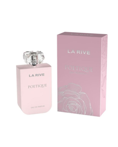 La Rive Poetique EDP 90ml – Parfum Femme Floral Rosé Élégant & Romantique