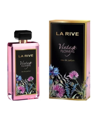 La Rive Vintage Flowers EDP 90ml – Parfum Femme Floral Fruité Inspiré de Gucci Flora Gorgeous Gardenia