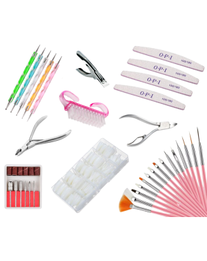 Pack Accessoires Onglerie - Outils Onglerie et Design Nail Art