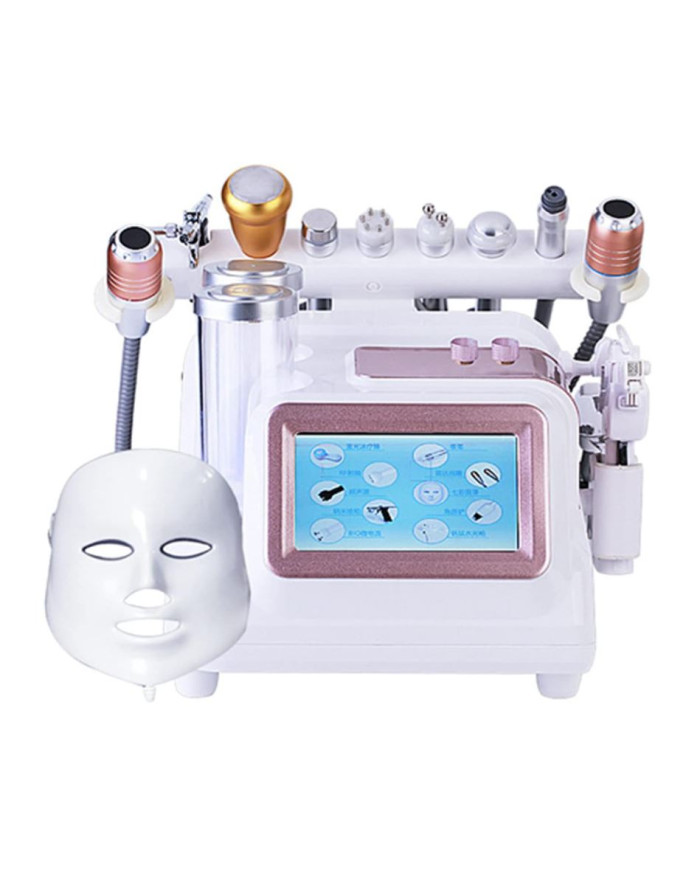 Machine Faciale 11 en 1 avec Pistolet Oxygène | Soin Professionnel Visage – CherryBeauty Tunisie