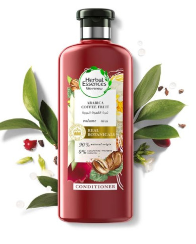 Après-shampoing Herbal Essences Arabica Coffee Fruit 400ml – Volume & Légèreté