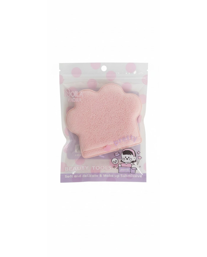 Éponge Gommage Corps & Visage – Exfoliation Douce & Peau Lisse