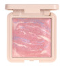Note Marble Baked Blusher 03 Coral Glow – Blush Poudré Corail Lumineux