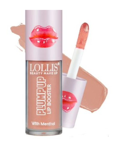 Lollis Plump Up Lip Booster 05 – Gloss Repulpant Teinte rosée lumineuse légèrement colorée