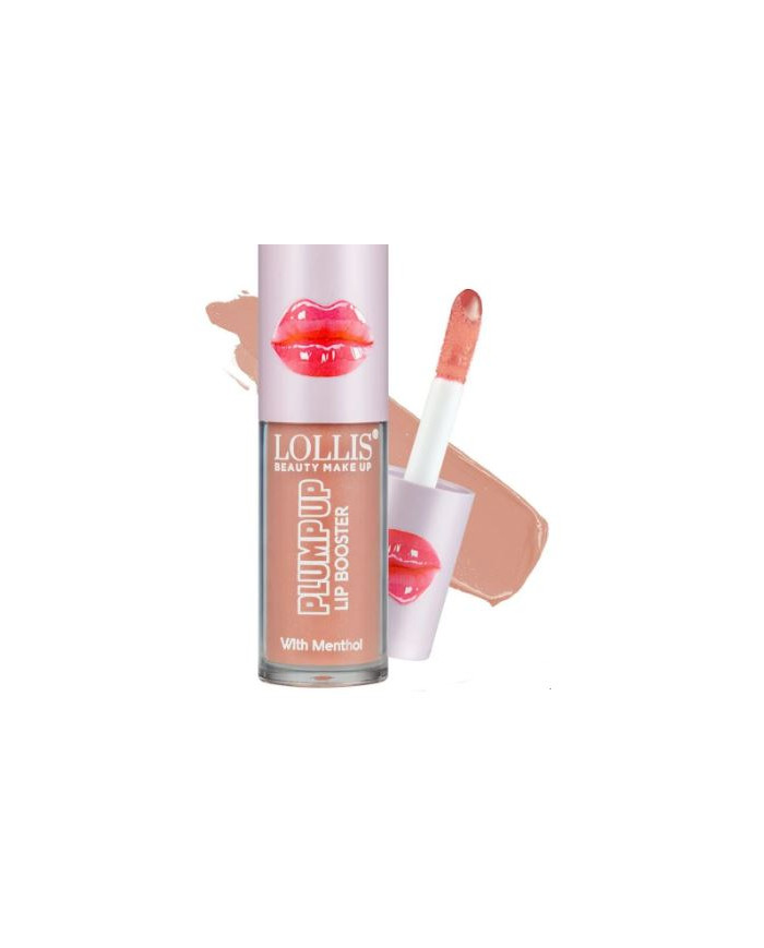 Lollis Plump Up Lip Booster 05 – Gloss Repulpant Teinte rosée lumineuse légèrement colorée