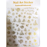 Stickers 2D - Motifs Décoration Ongles - Nail Art - Manucure Pédicure