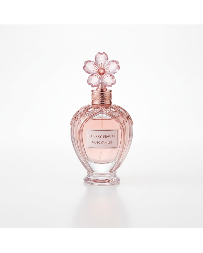 Cherry Beauty Musc Vanille | Parfum Gourmand 4 Saisons | Tenue Longue Durée Tunisie