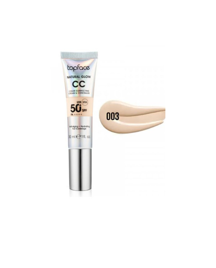 Topface CC Cream & Concealer 003 | Teint Medium & Couvrance Naturelle | Cherry Beauty Tunisie