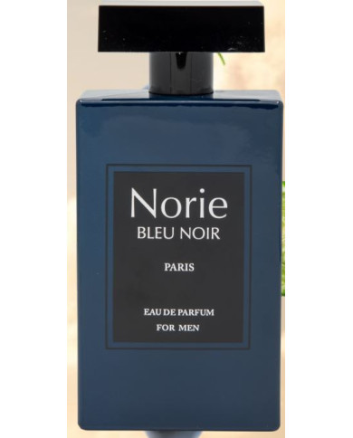 Norie Bleu Noir 100ml | Parfum Boisé Ambre Tonka Homme | Cherry Beauty Tunisie