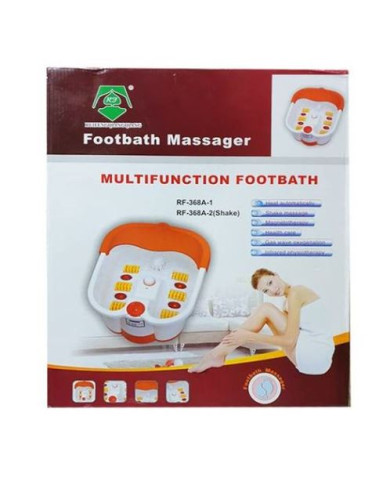 Masseur Bain de Pieds 368A 350W | Spa Pieds Chauffant & Massage | Tunisie