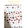 Stickers 2D - Motifs Décoration Ongles - Nail Art - Manucure Pédicure