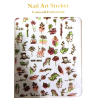 Stickers 2D - Motifs Décoration Ongles - Nail Art - Manucure Pédicure