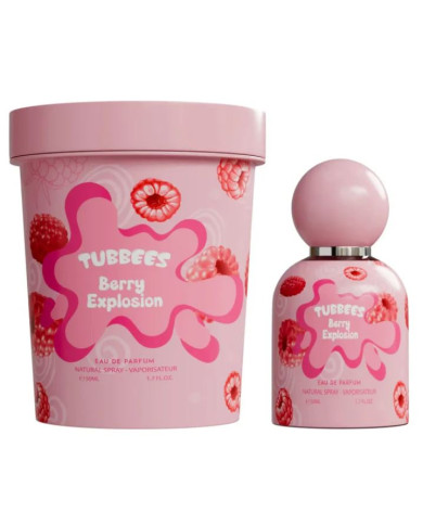Tubbees Berry Explosion 50ml EDP | Parfum Fruits Rouges Litchi & Floral – Cherry Beauty