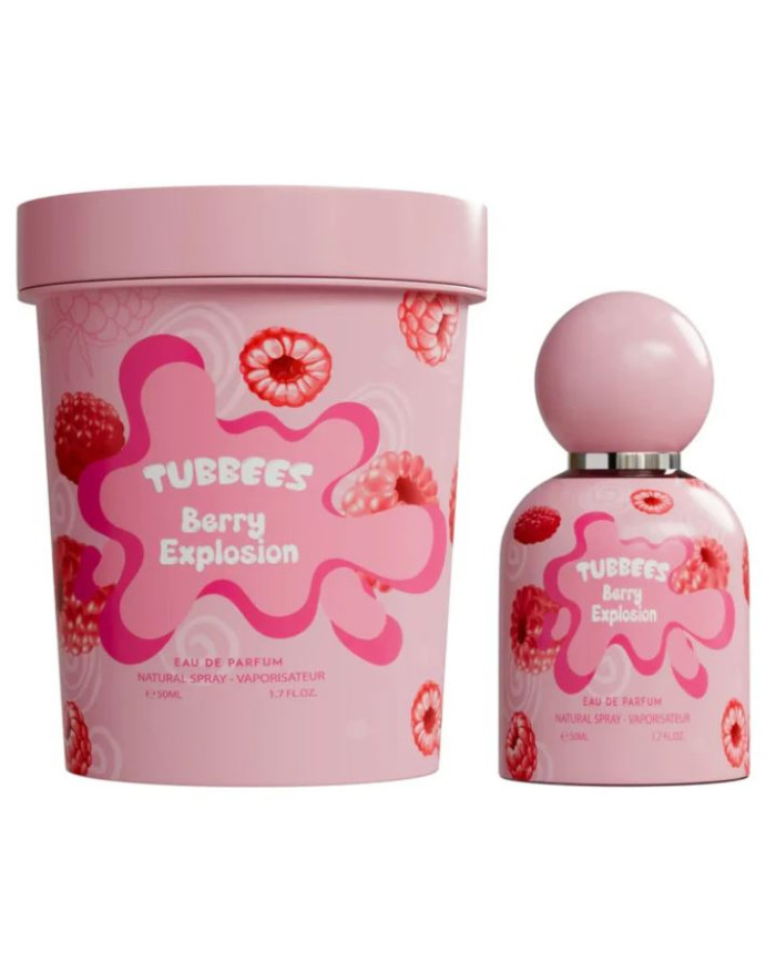 Tubbees Berry Explosion 50ml EDP | Parfum Fruits Rouges Litchi & Floral – Cherry Beauty