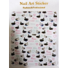 Stickers 2D - Motifs Décoration Ongles - Nail Art - Manucure Pédicure