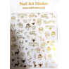 Stickers 2D - Motifs Décoration Ongles - Nail Art - Manucure Pédicure