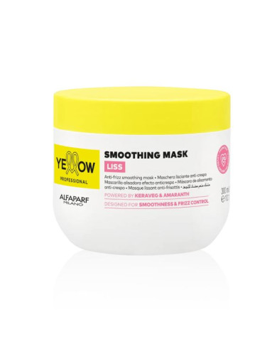Yellow Liss Mask 300ml – Masque lissant sans sulfate cheveux