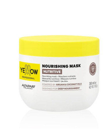 Yellow Nutritive Mask 300ml – Masque cheveux nourrissant réparateur