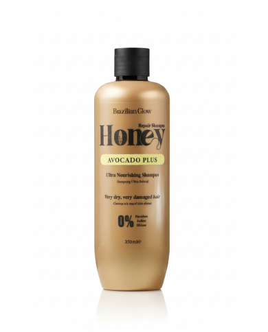 Brazilian Glow Shampoo Avocado 350ml – Shampoing nourrissant sans sulfate