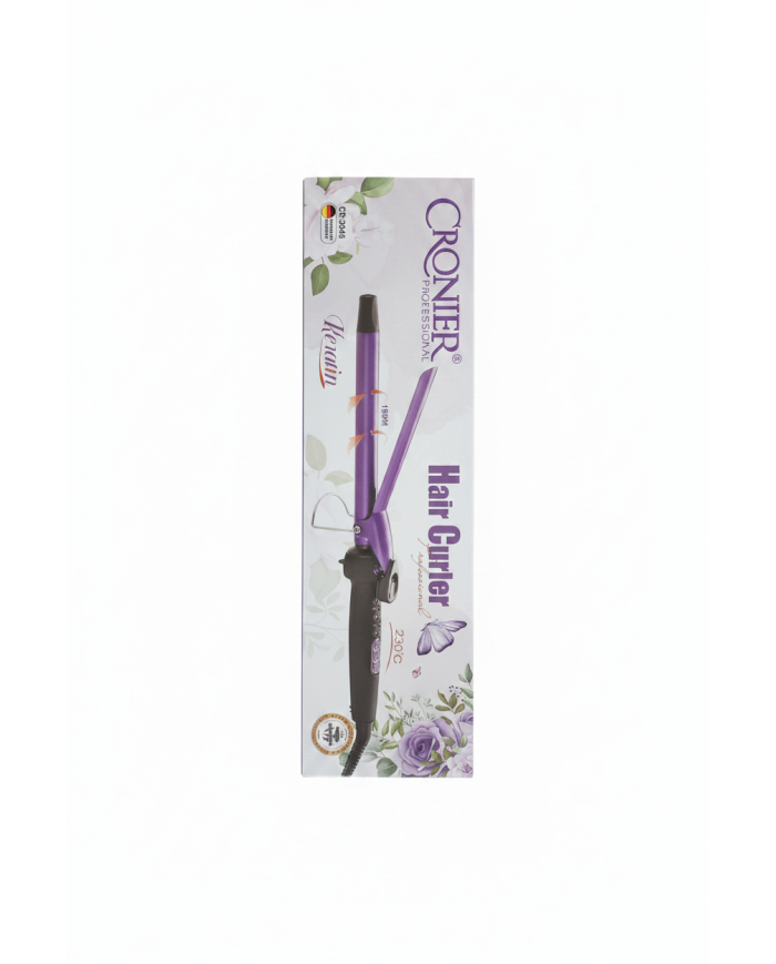 Boucleur Cornier 19mm CR-2046 – Fer à boucler 230°C kératine