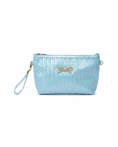 Trousse maquillage papillon bleu – Pochette cosmétique pratique